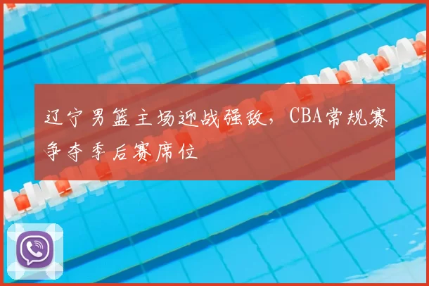 辽宁男篮主场迎战强敌,CBA常规赛争夺季后赛席位