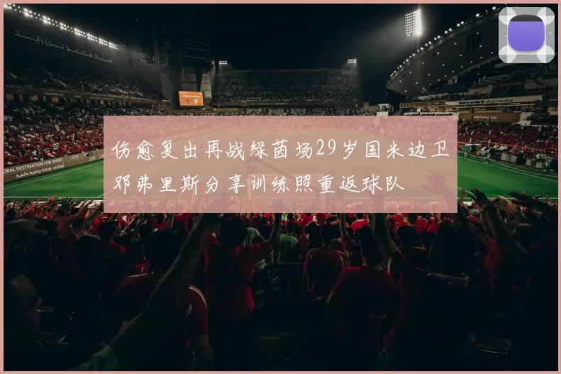 伤愈复出再战绿茵场29岁国米边卫邓弗里斯分享训练照重返球队