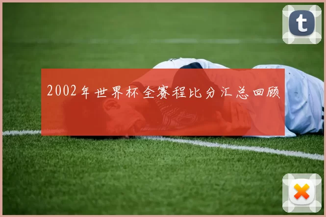 2002年世界杯全赛程比分汇总回顾
